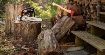 How To Split Firewood With A Chainsaw: 3 Simple Steps