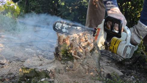 echo cs400 chainsaw overheating